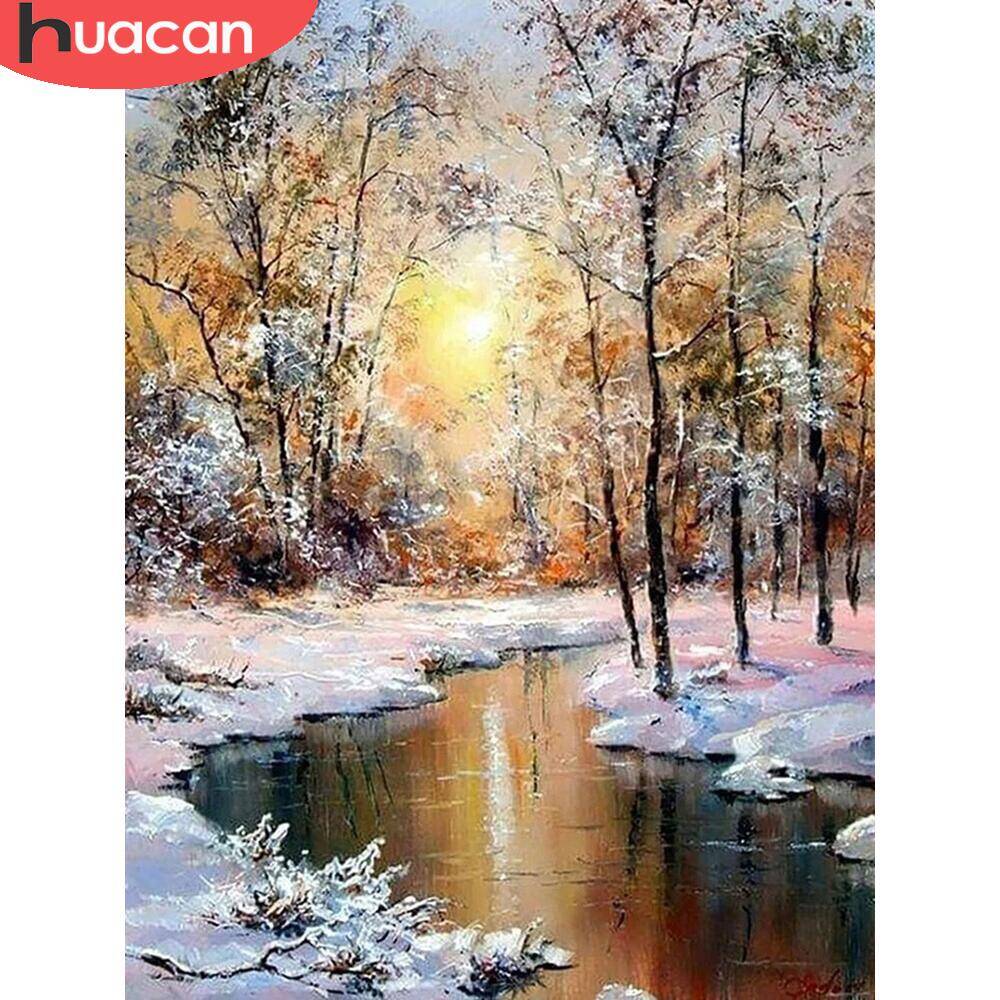 Embroidery Xmas - HUACAN Animal DIY Diamond Painting Frog