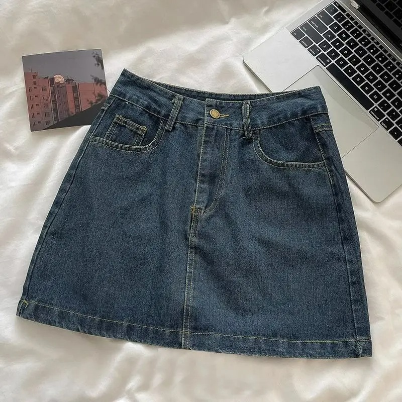 Embroidery Origin - Set gonna in denim Y2K: giacca