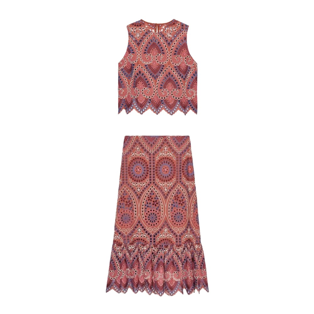 Embroidery Vest - ETJ 2025 Nuovo abbigliamento da donna