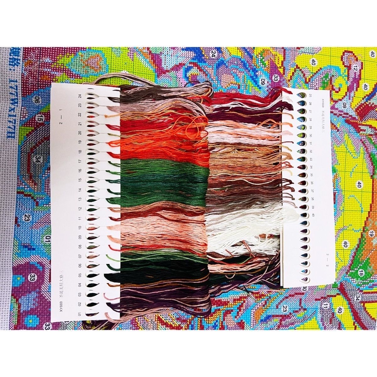 9ct 60x60cm natale ragazza ric - Embroidery Xmas recensione e prezzo