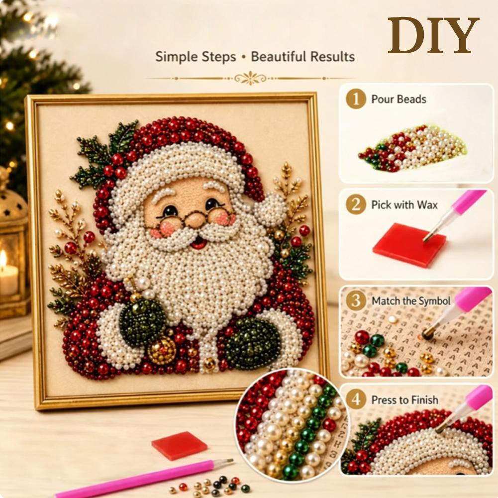 Kit Fai-da-Te di Arte con Perl - Embroidery Xmas recensione e prezzo