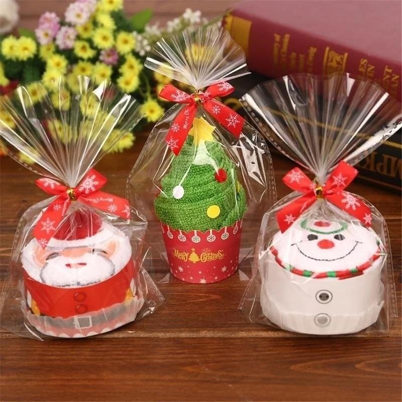 Asciugamani di Natale 30 * 30  - Embroidery Xmas Decorations recensione e prezzo