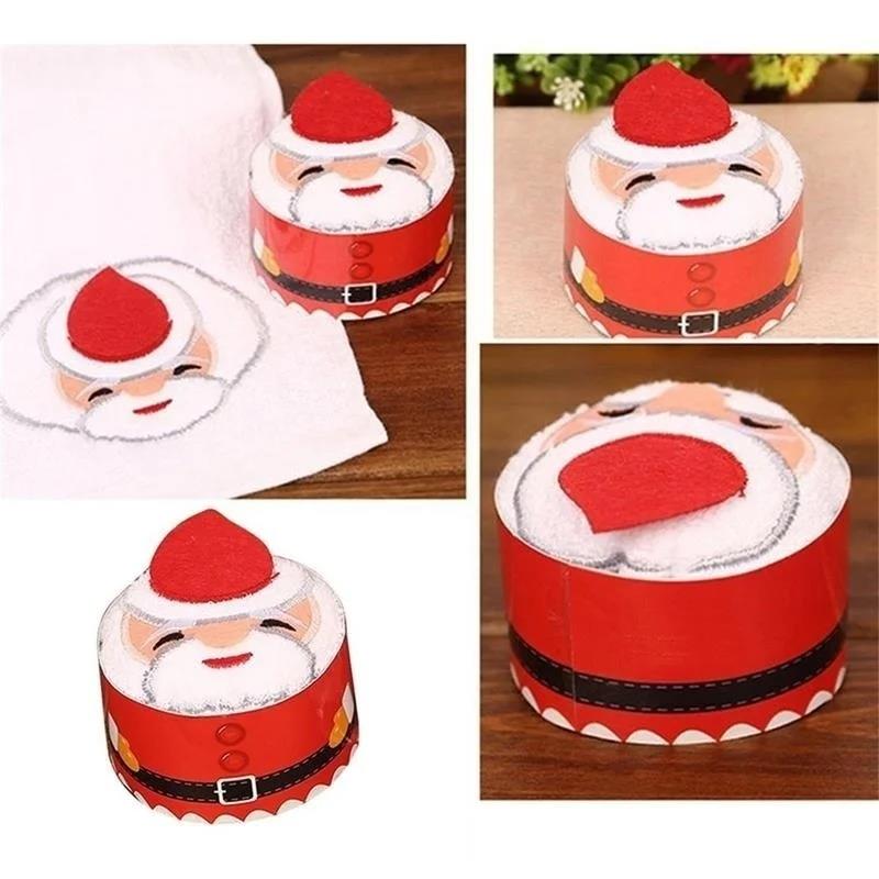 Asciugamani di Natale 30 * 30  - Embroidery Xmas Decorations recensione e prezzo