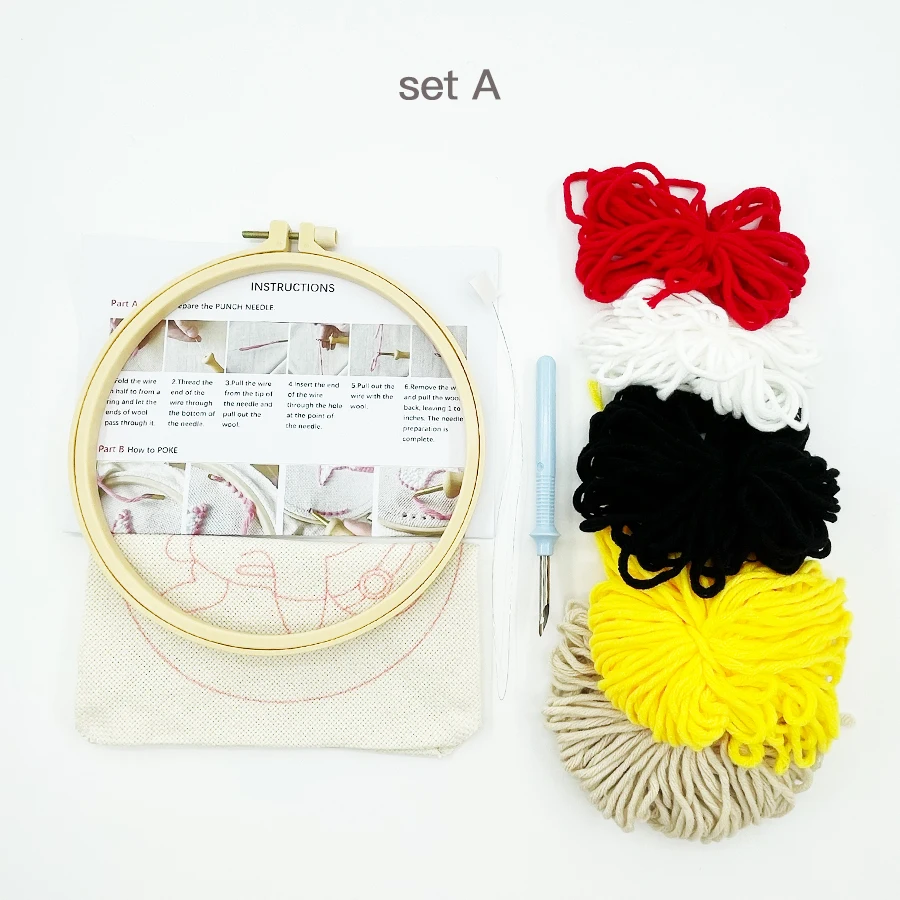 Kit da ricamo con ago per punz - Embroidery Xmas Decorations recensione e prezzo