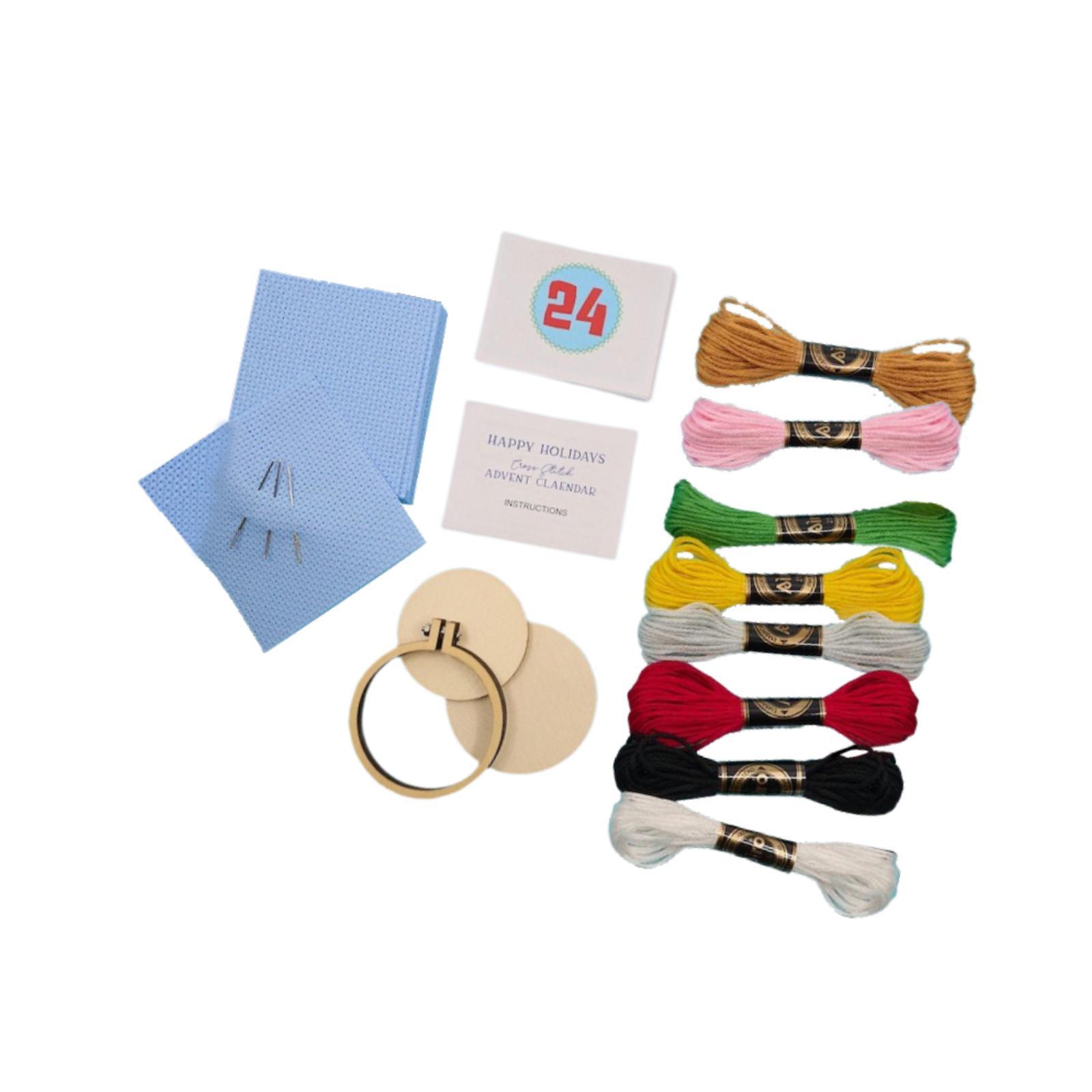 Calendario dell'Avvento di Nat - Embroidery Xmas Decorations recensione e prezzo