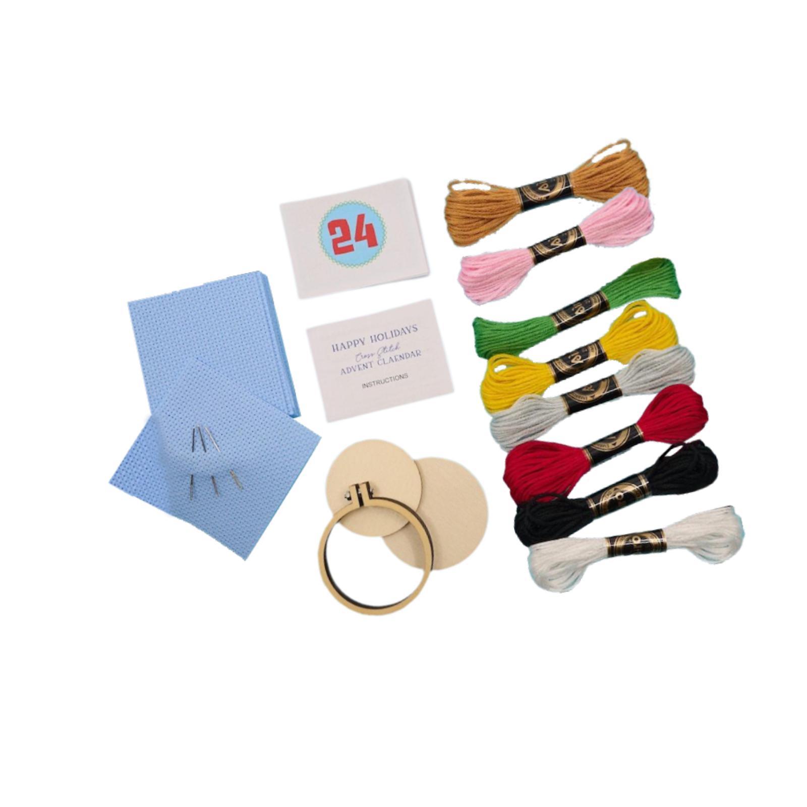 Calendario dell'Avvento di Nat - Embroidery Xmas Decorations recensione e prezzo