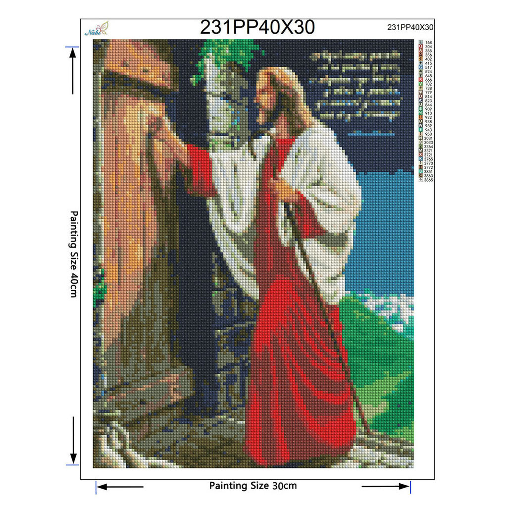Ricamo diamante 5d fai-da-te g - Embroidery Jesus recensione e prezzo