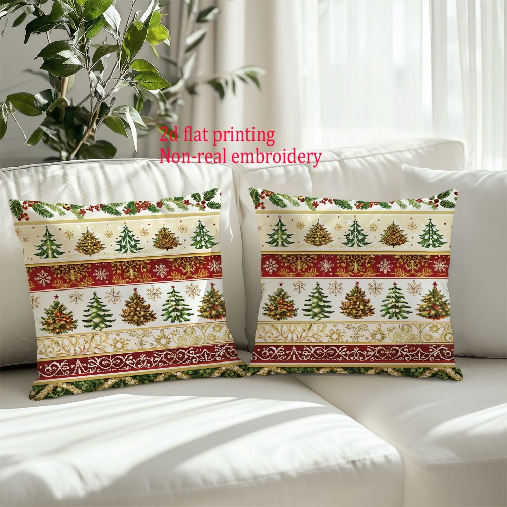 2 pezzi, fodere per cuscini st - Embroidery Xmas Decorations recensione e prezzo