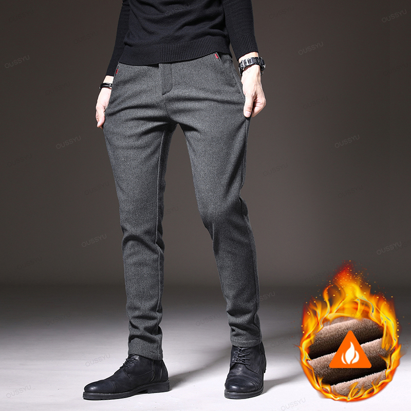 Pantaloni casual da uomo in te - Velvet Fabric Embroidery recensione e prezzo