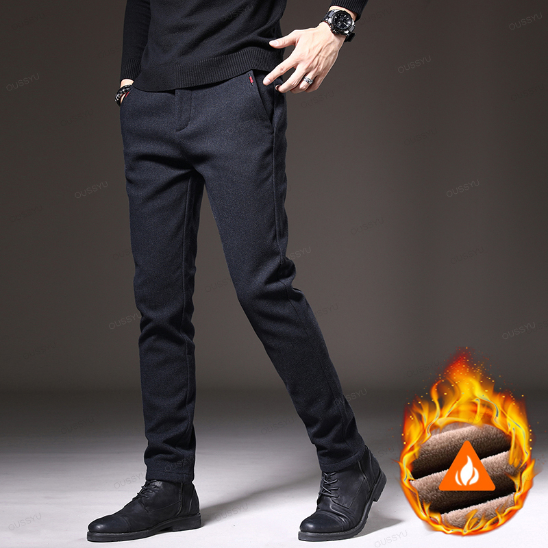Pantaloni casual da uomo in te - Velvet Fabric Embroidery recensione e prezzo