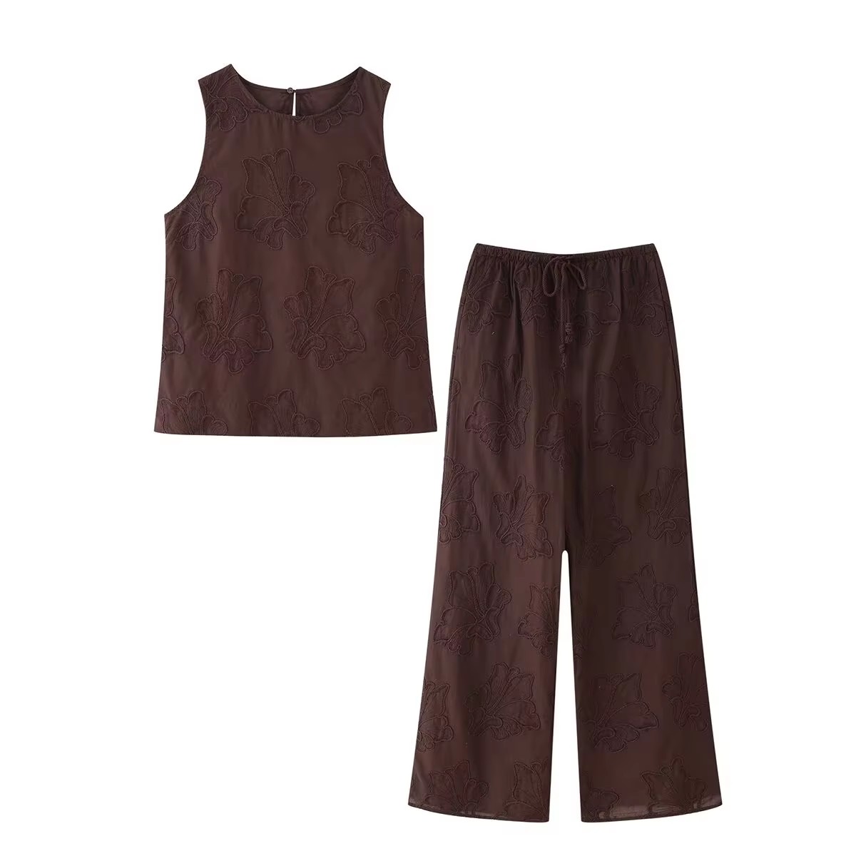HH Set di pantaloni da donna c - Embroidery Vest recensione e prezzo