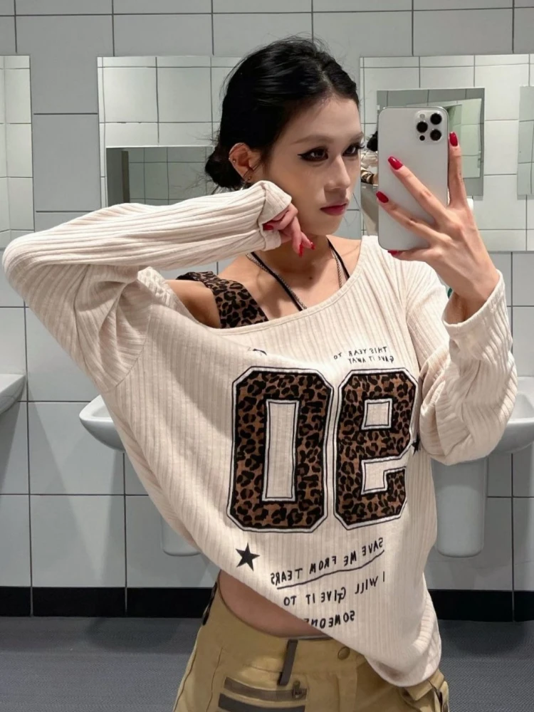 T-Shirt con Stampa Leopardata  - Embroidery Origin recensione e prezzo