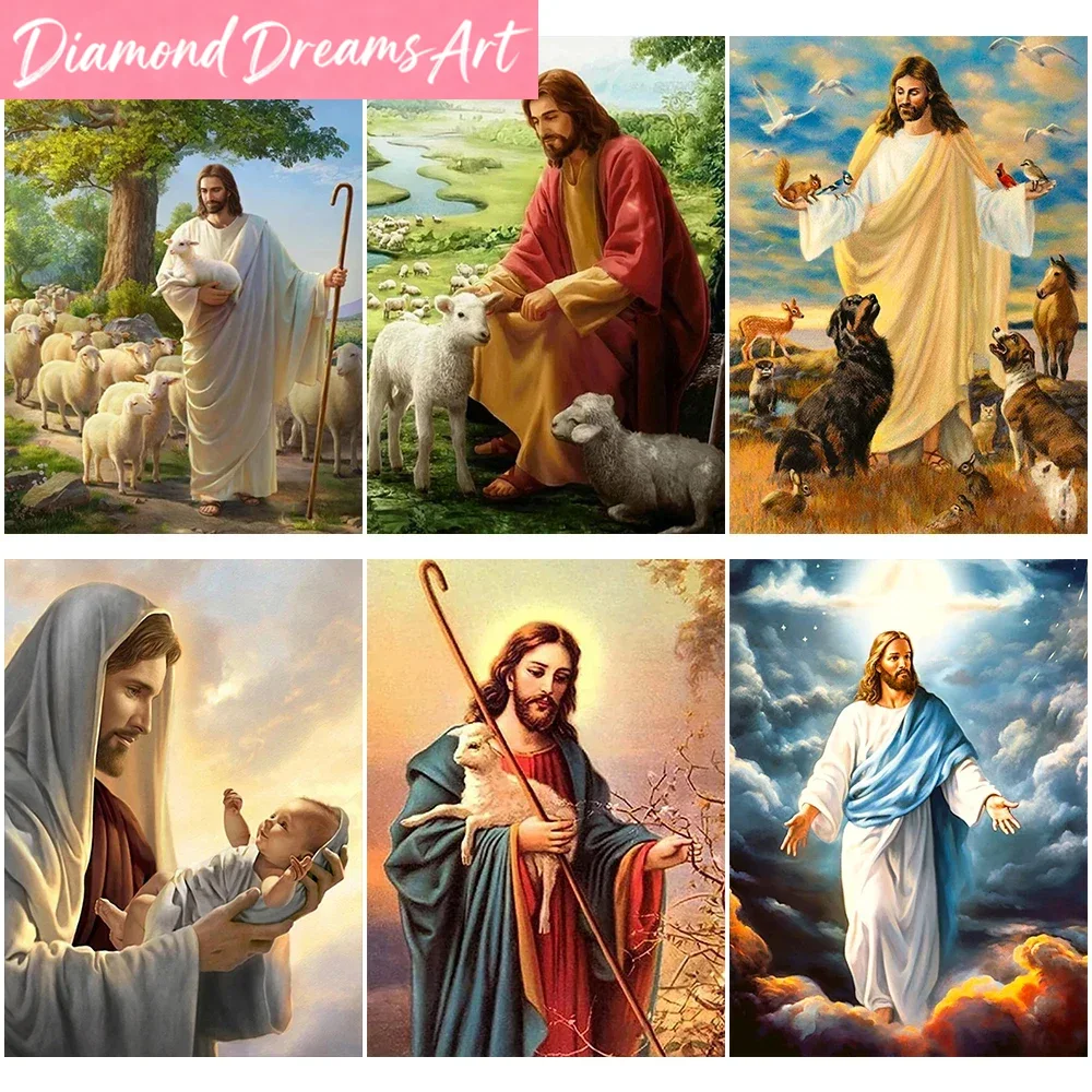 Pittura Diamantata Cristiana F - Embroidery Jesus recensione e prezzo