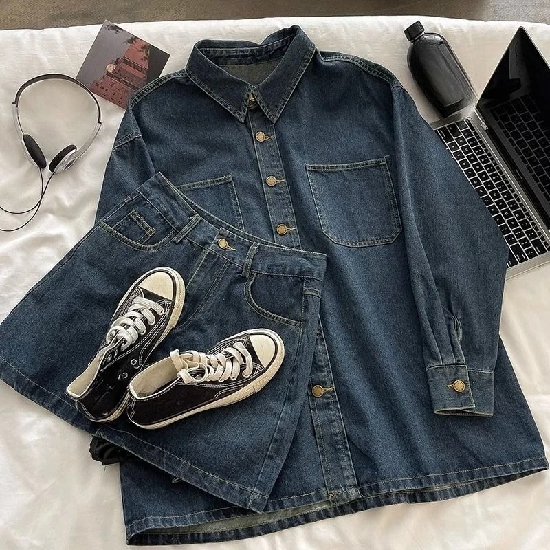 Set gonna in denim Y2K: giacca - Embroidery Origin recensione e prezzo