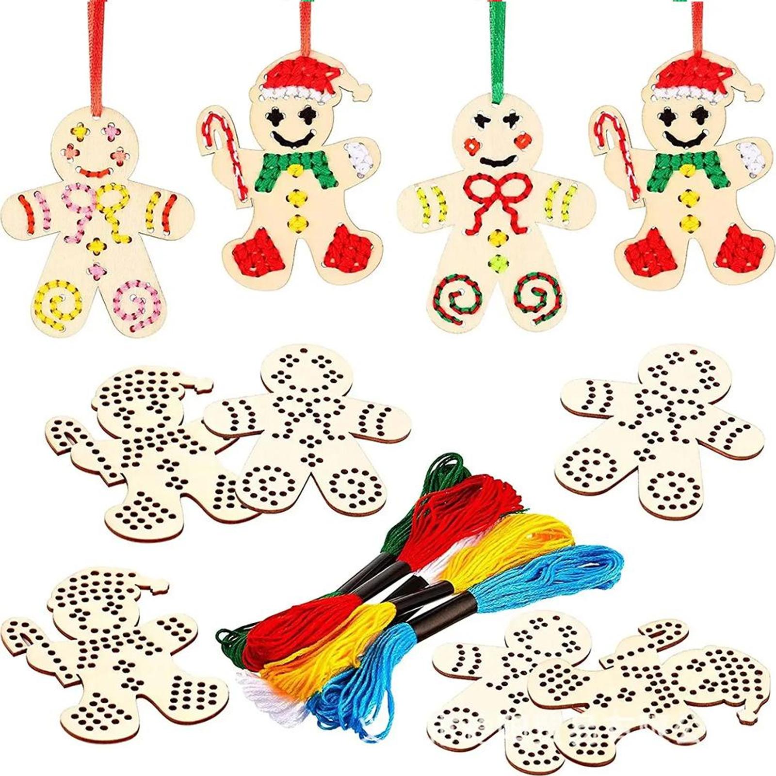 Ciondolo Ricamato a Punto Croc - Embroidery Xmas Decorations recensione e prezzo