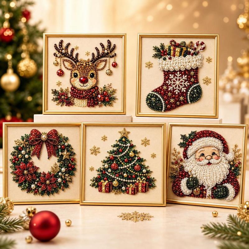 Kit Fai-da-Te Natalizio con Pe - Embroidery Xmas recensione e prezzo