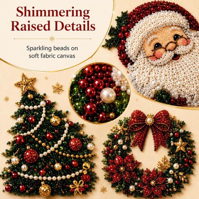 Kit Fai-da-Te Natalizio con Pe - Embroidery Xmas recensione e prezzo