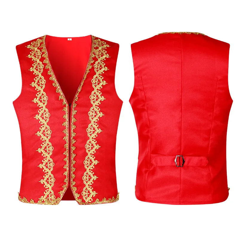 Gilet barocco ricamato in oro  - Embroidery Vest recensione e prezzo