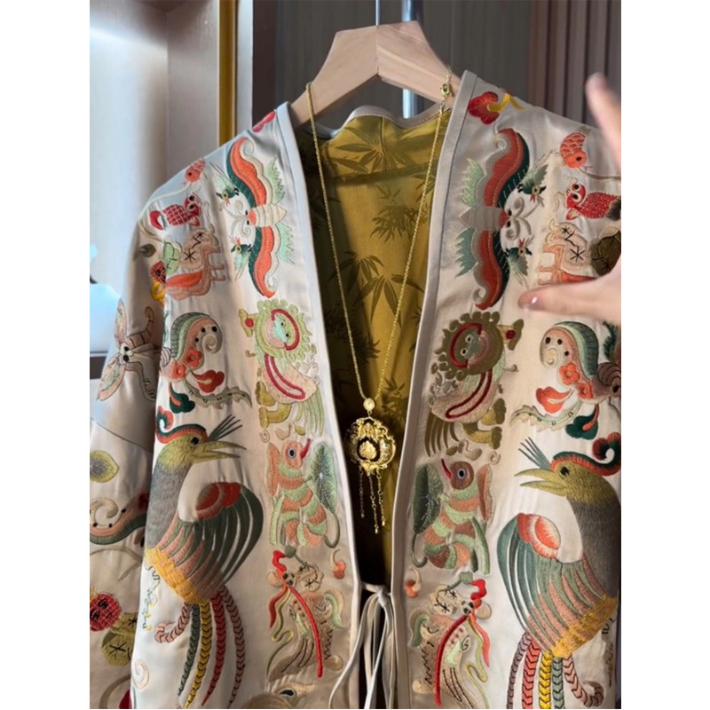 Nuovo Cardigan Kimono in Stile - Embroidery Origin recensione e prezzo