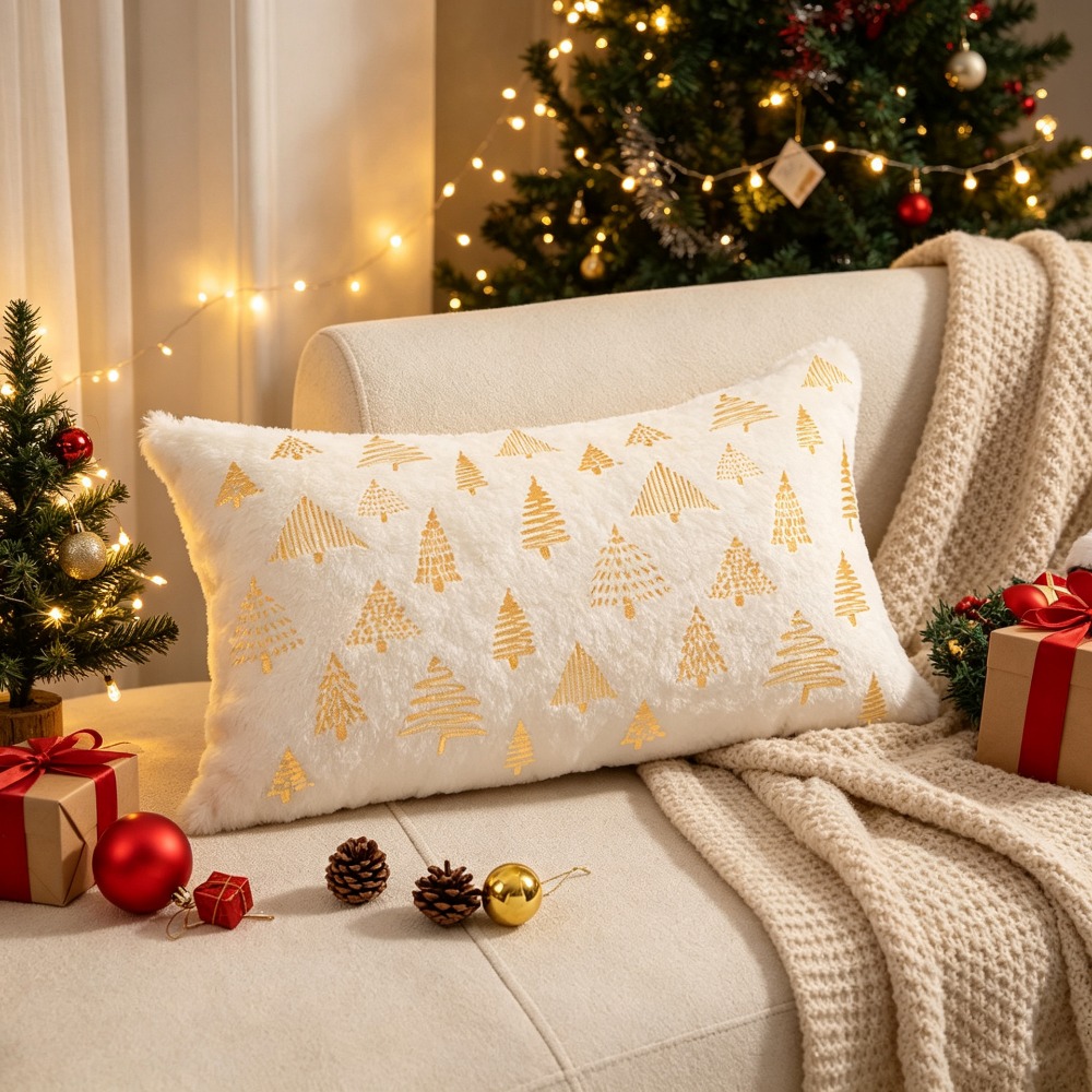 Fodera per cuscino natalizio c - Embroidery Xmas Decorations recensione e prezzo