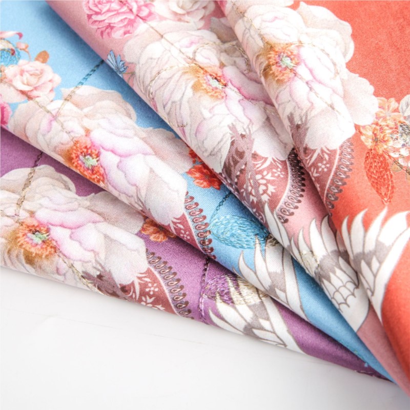 tessuto stampato in velluto co - Velvet Fabric Embroidery recensione e prezzo